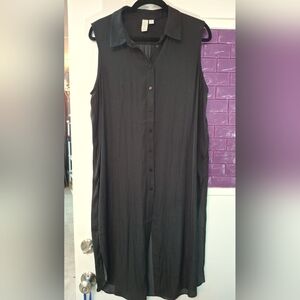 Joie sleeveless long duster/blouse